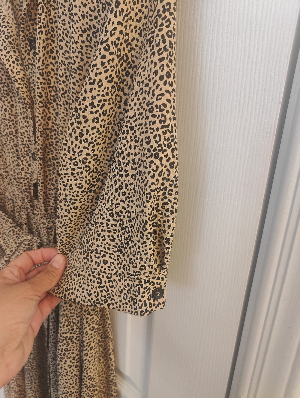 Melloday Animal Print Long Dress, Size Large - Picture 4 of 8